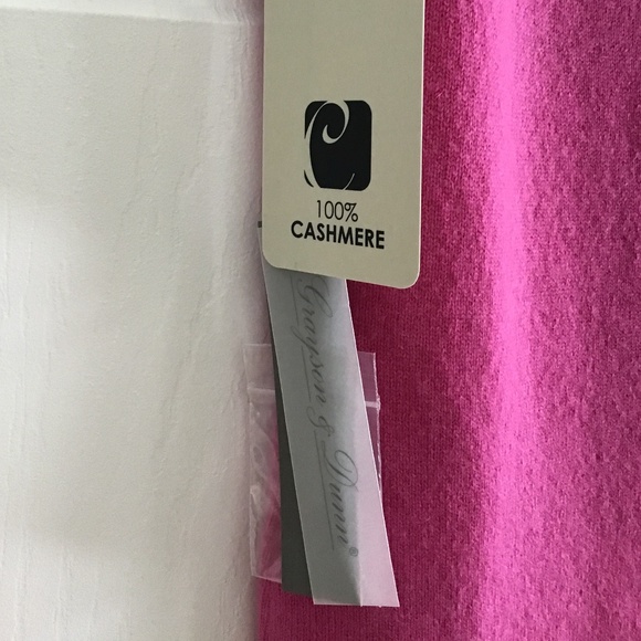 Pink Cashmere sleeveless knit top size S - Picture 4 of 5